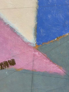 "Untitled" James Suzuki, Abstract Color Field Composition, Mid-Century