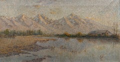 "Wasatch Range, Utah" James Taylor Harwood, Vast American Western Landscape