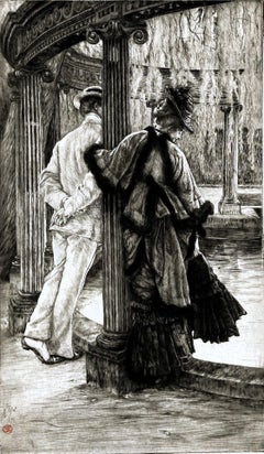 Antique Querelle d'amoureux. (Quarreling). 1