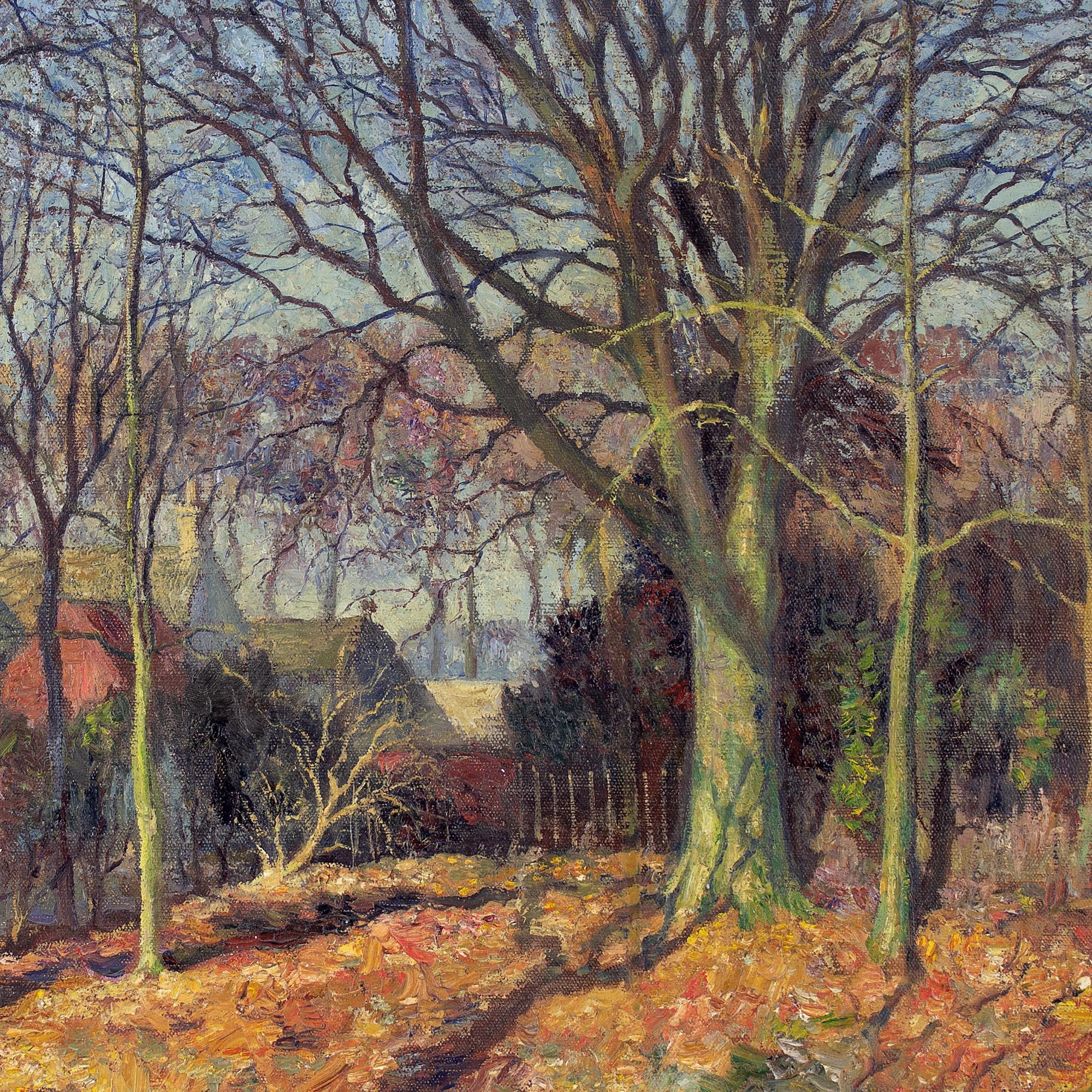 James Torrington Bell, Autumnal Landscape With Dwellings 6