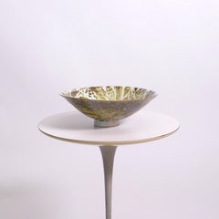 James Tower (Regno Unito, 1918-1988), Ciotola con piede, 1980