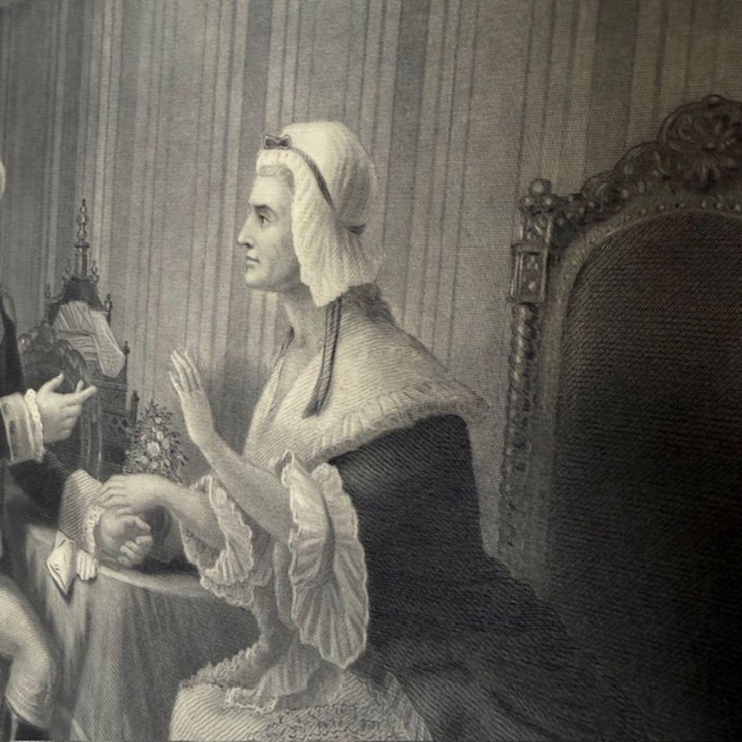 Gravur des 19. Jahrhunderts. Washington and His Mother, veröffentlicht von James Tregaskis im Angebot 12