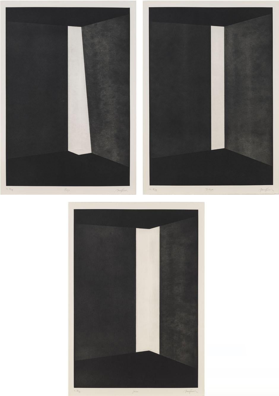 James Turrell Abstract Print - First Light (Columns)