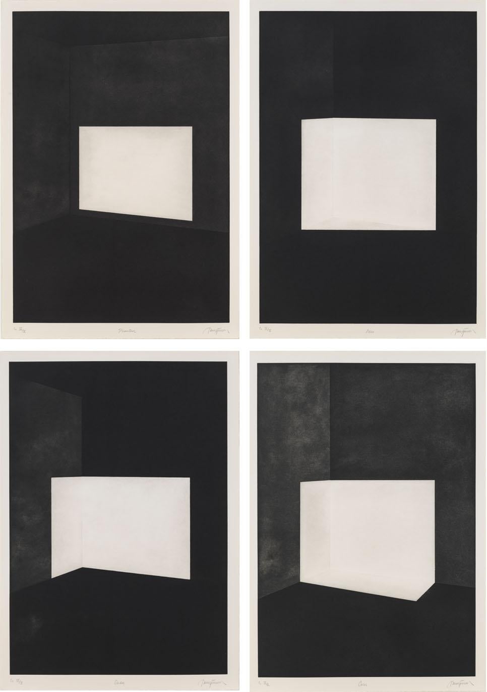 James Turrell Abstract Print - First Light (Rectangles)