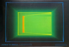 James Turrell, Key Lime, Seltener Offset-Lithographie des LACMA Museumsausstellungsdrucks