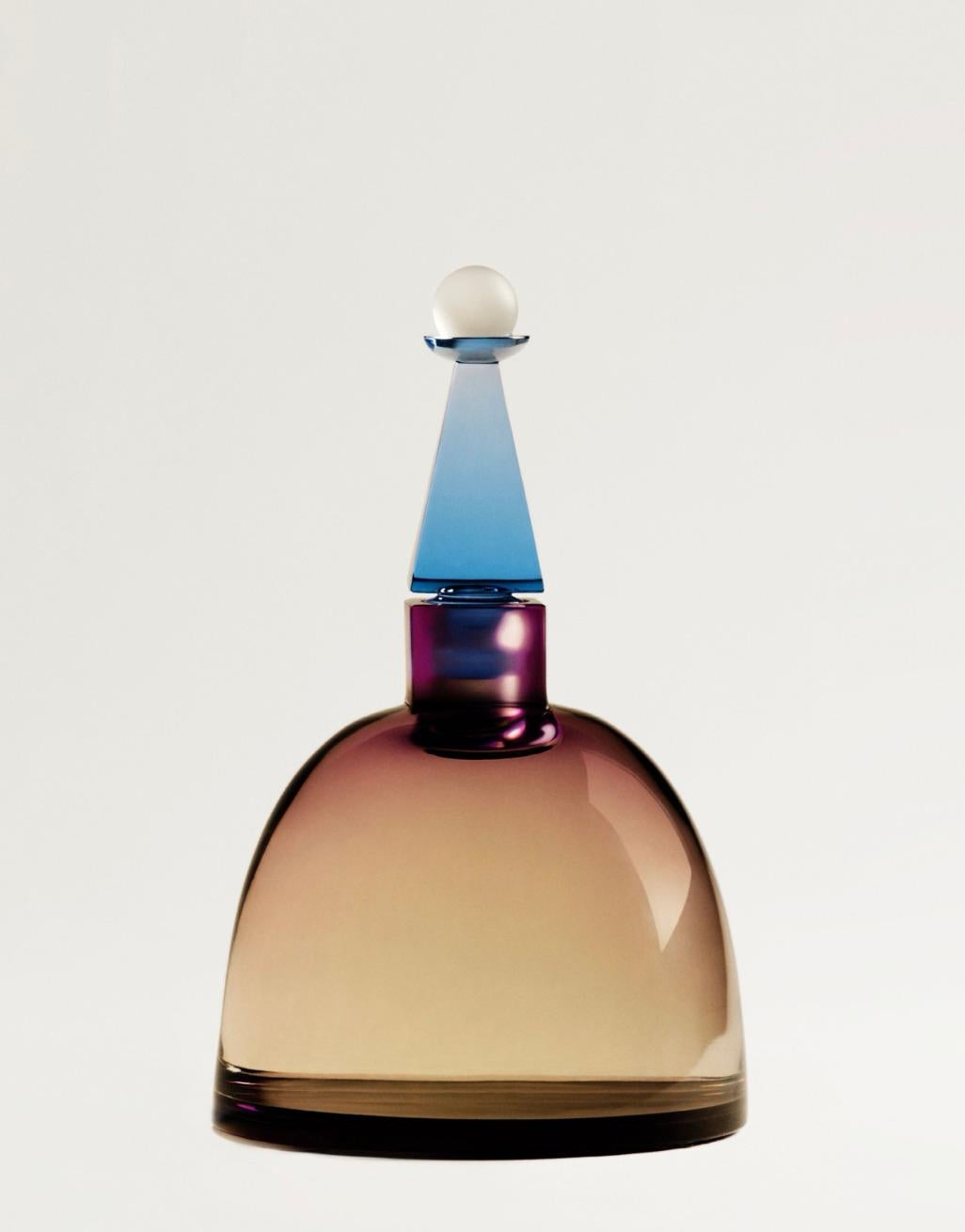 James Turrell Abstract Sculpture - Purple Sage, 2022, Turrell, crystal bottle, limited editions, Perfume, light art
