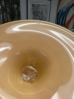 James Van Deurzen Signed Postmodern Memphis Multicolored Art Glass Vase Vessel
