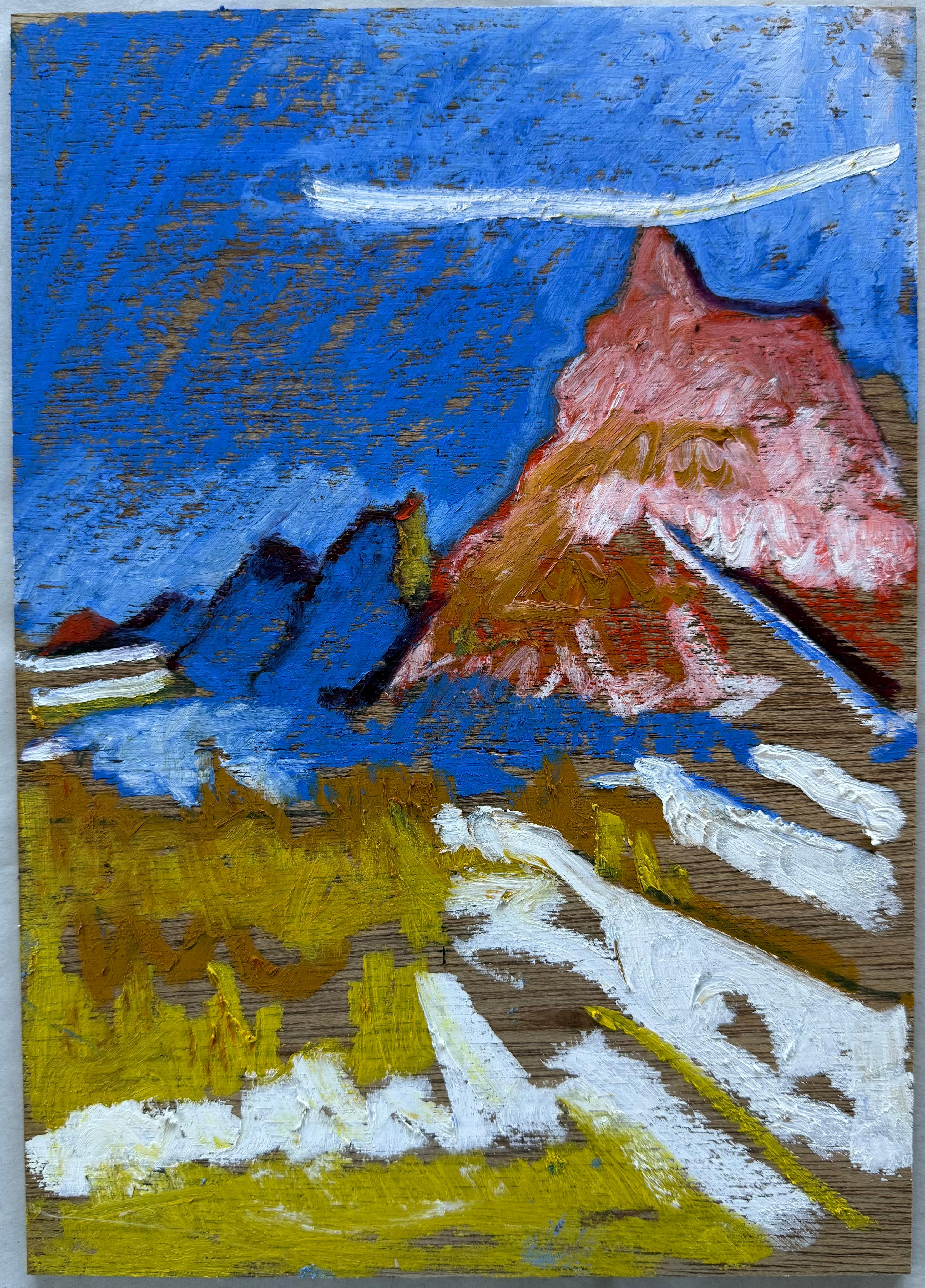 James Vaulkhard Landscape Painting - Badlands
