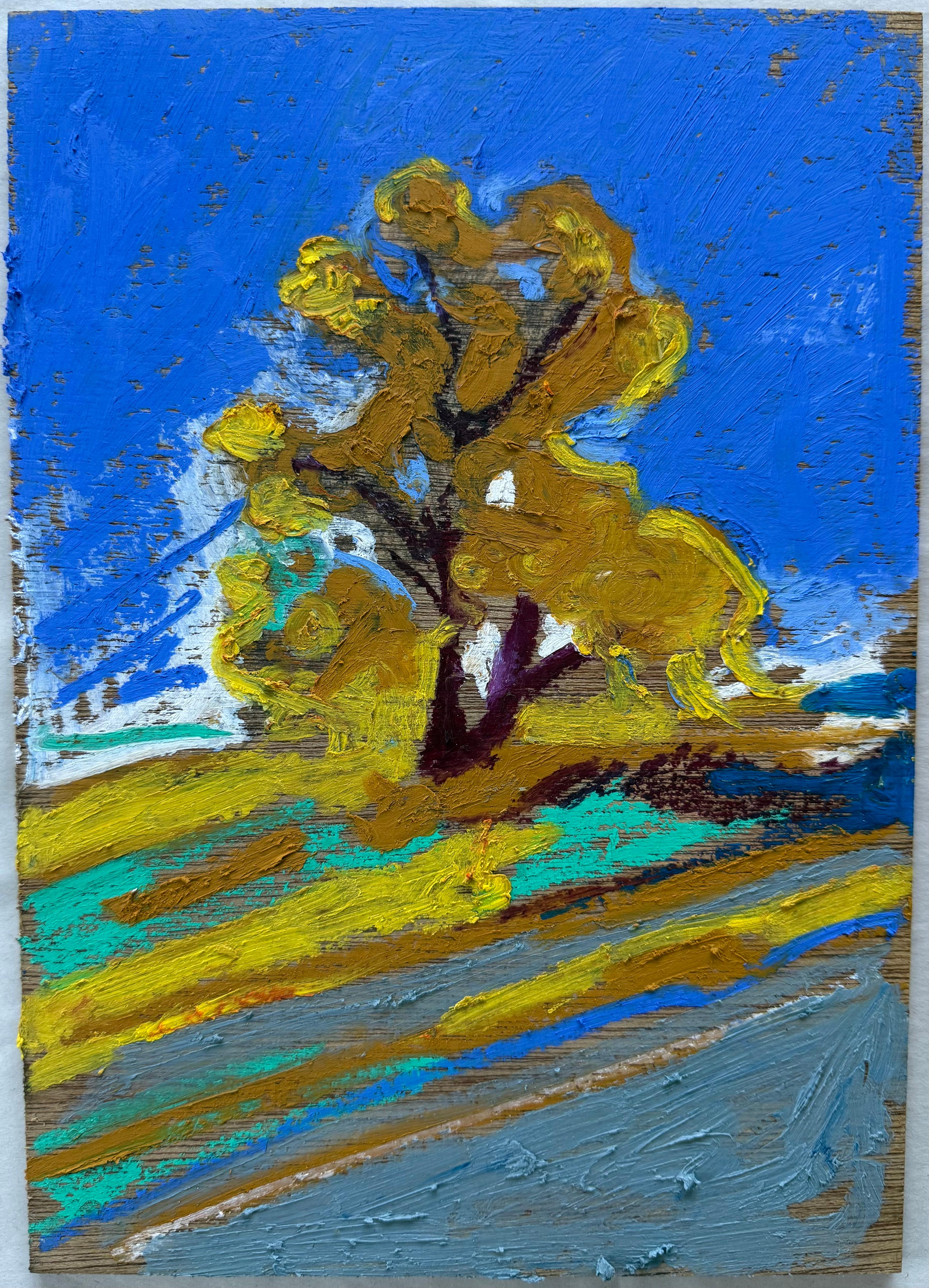 James Vaulkhard Landscape Painting - Cottonwood