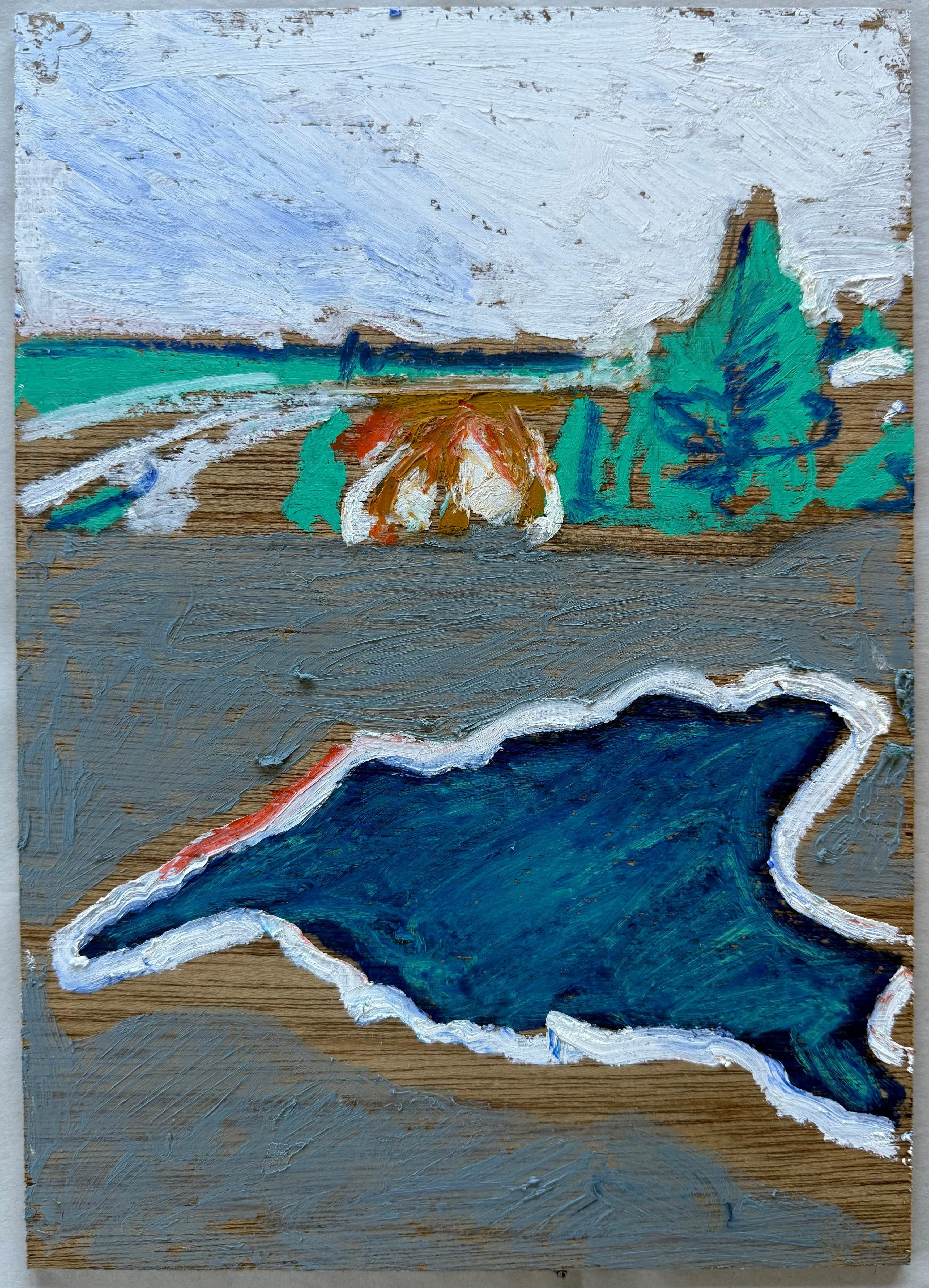 Landscape Painting di James Vaulkhard - Geyster