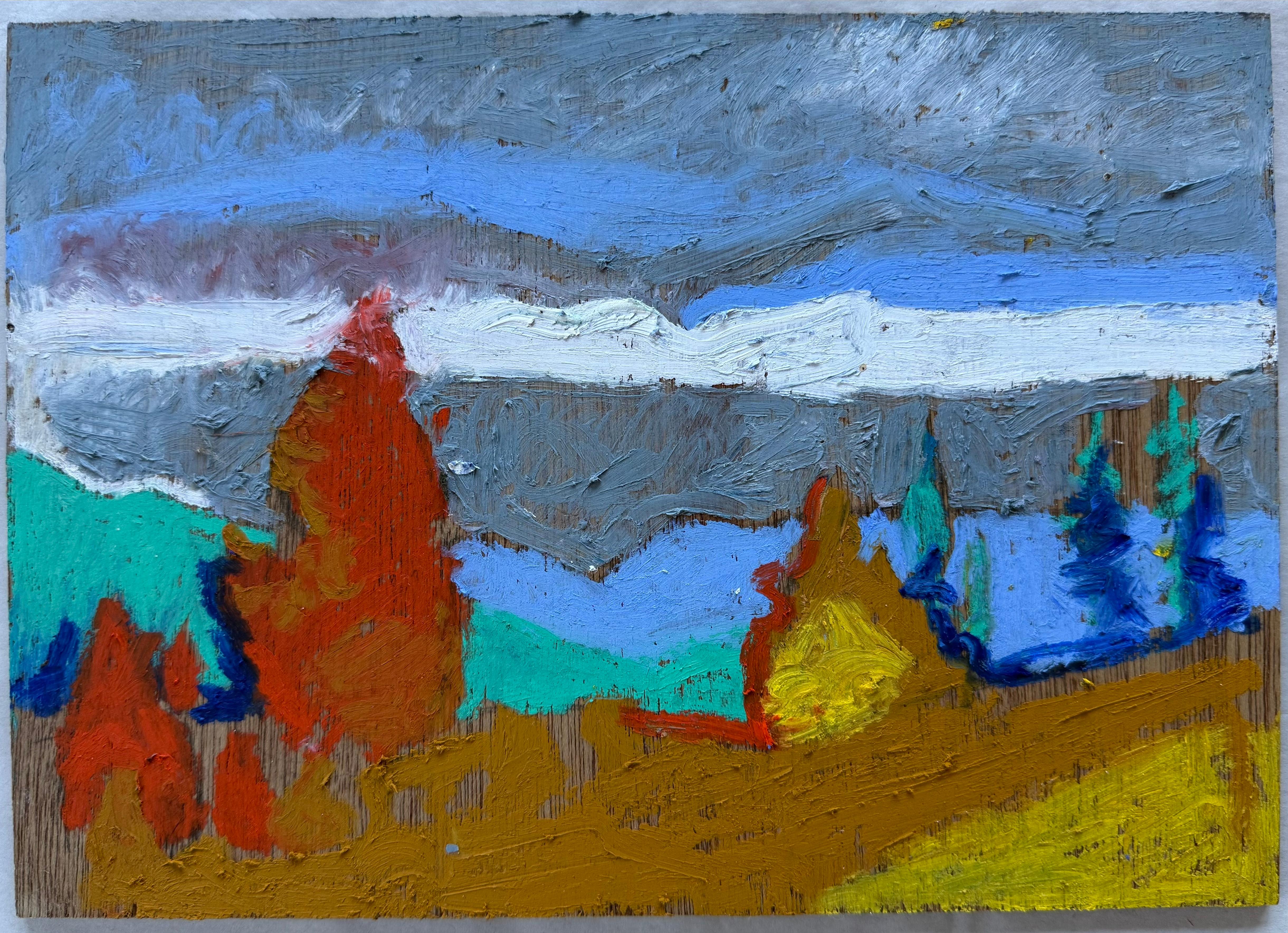 James Vaulkhard Landscape Painting – Der Missouri-Fluss
