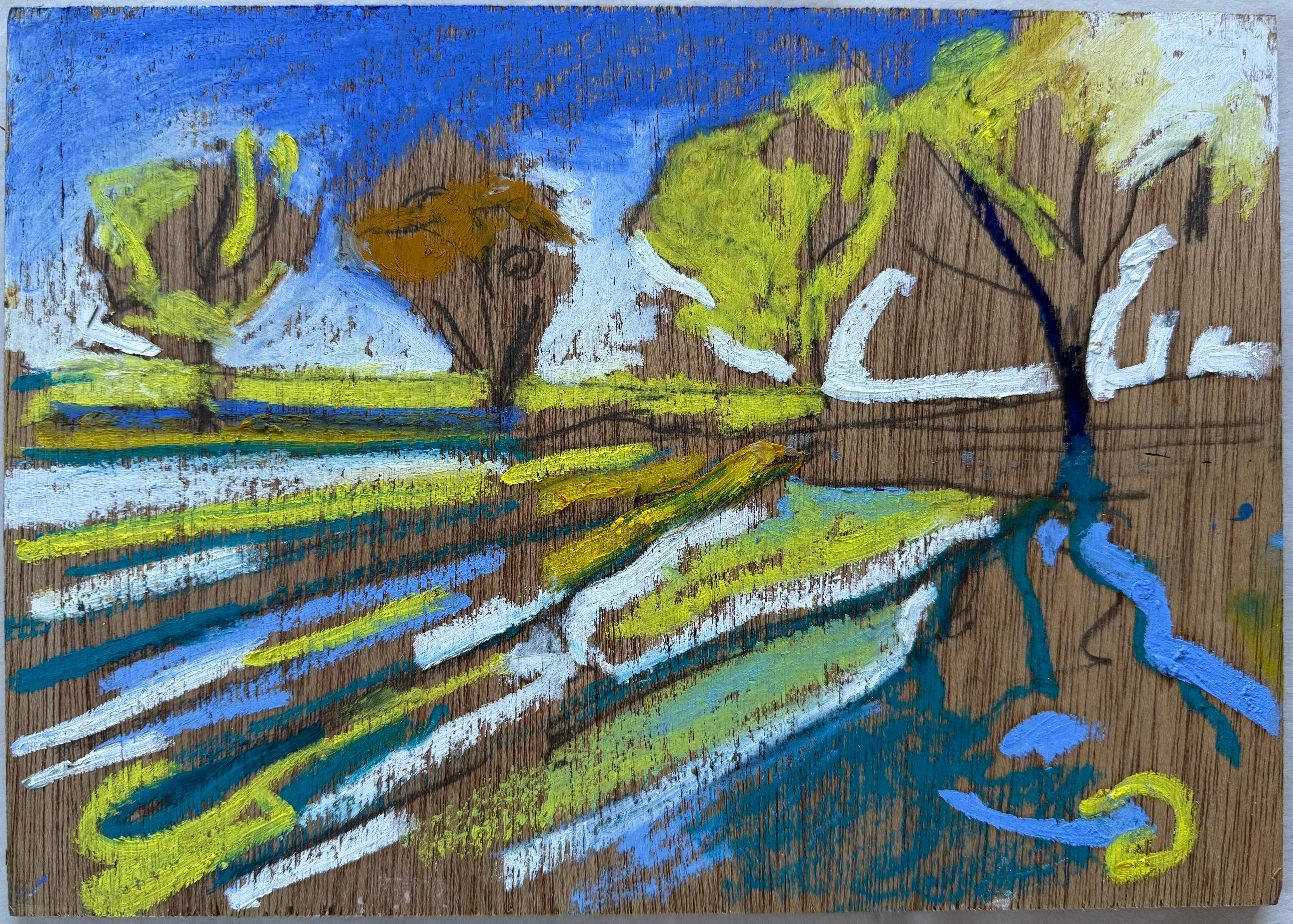 James Vaulkhard Landscape Painting - Thunder Basin