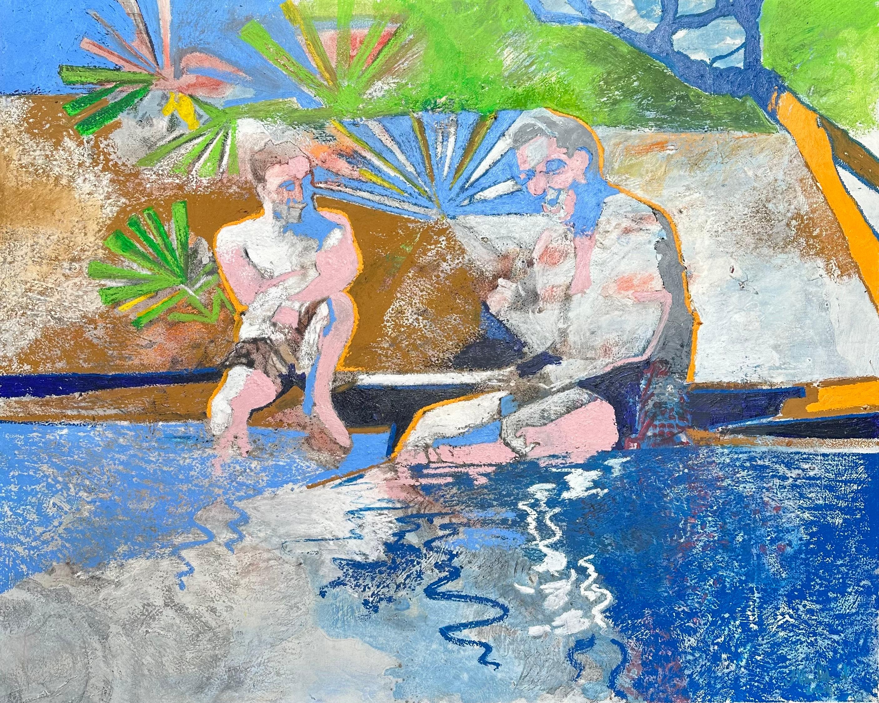 James Vaulkhard Figurative Painting - Tom