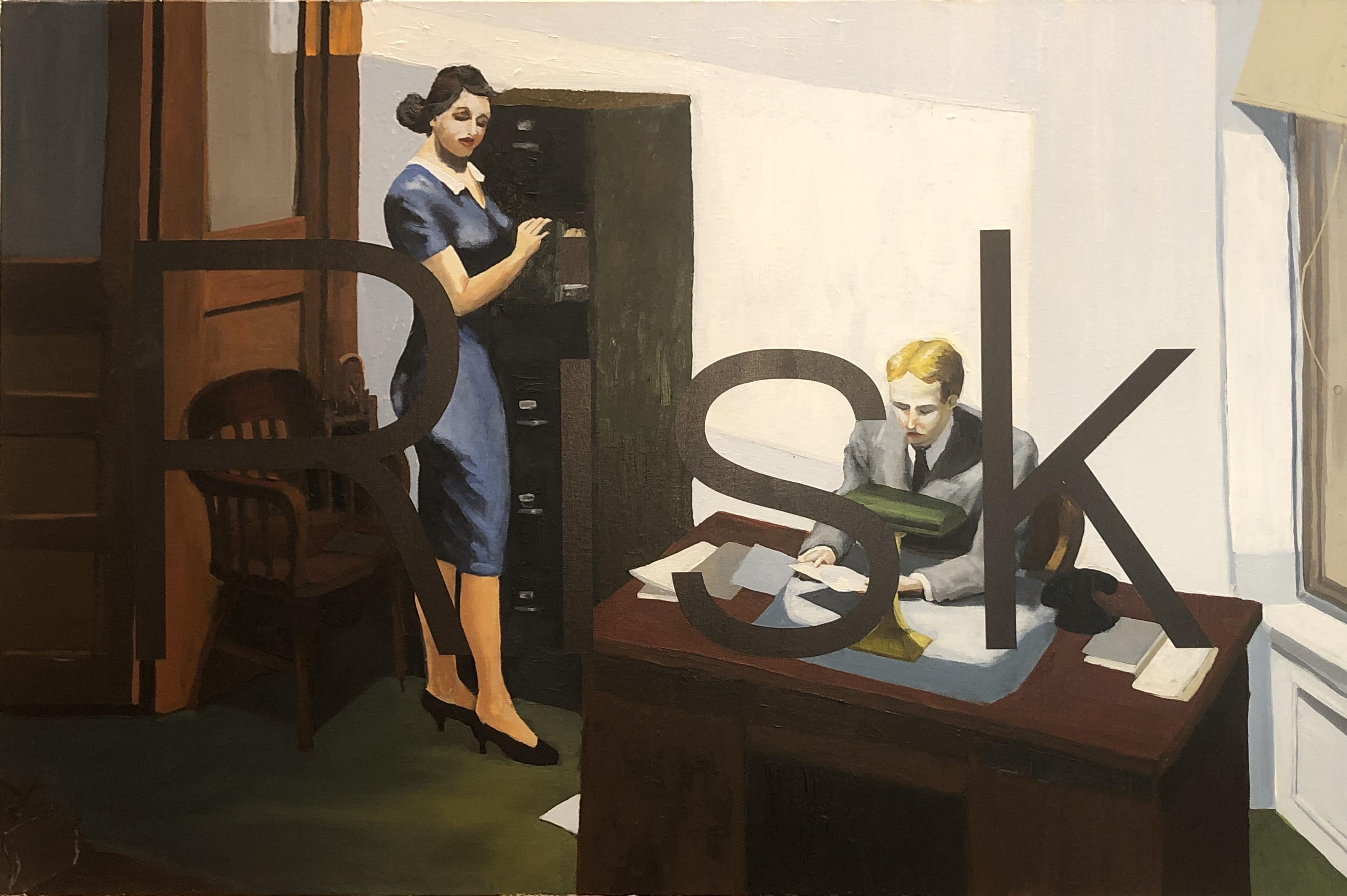 James Volkert, Risk: After Hopper, Framed