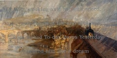 James Volkert, With Smoking Axle hot with Speed: After JMW Turner