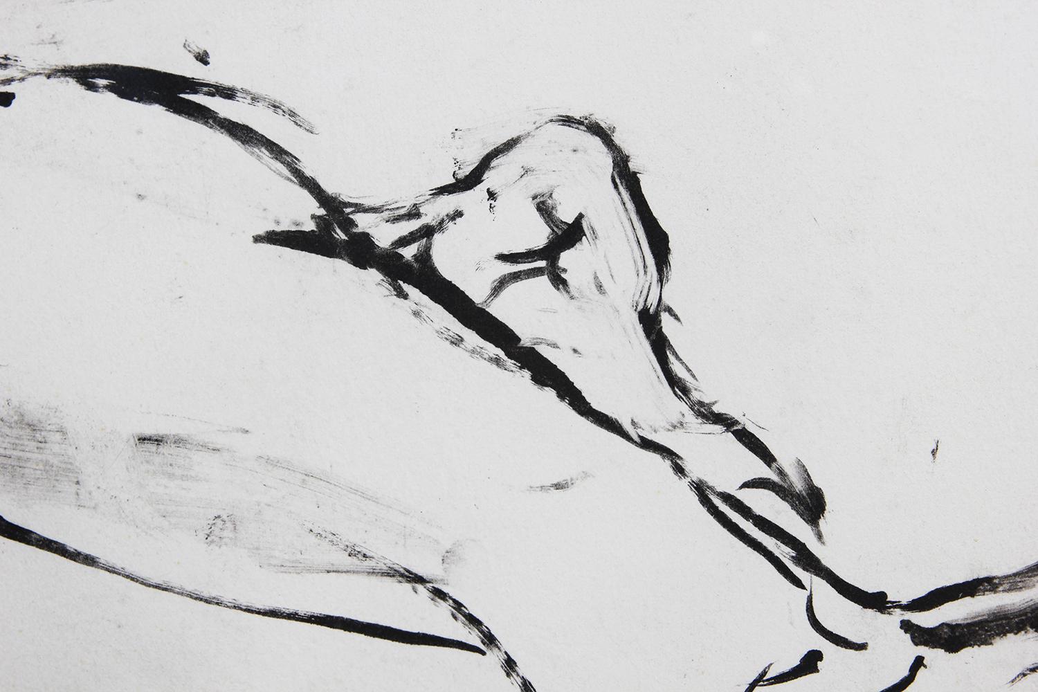  Black and White Abstract Female Nude Print  For Sale 6