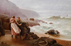 James Walter Gozzard (1888-1950)  - Early 20th Century Oil, Lost to the Storm