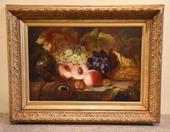 Ölgemälde Stillleben „Dessertfrüchte“ von James Ward