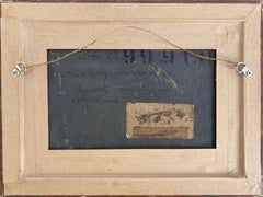 Little Hampton - seascape - James Webb - oil sketch