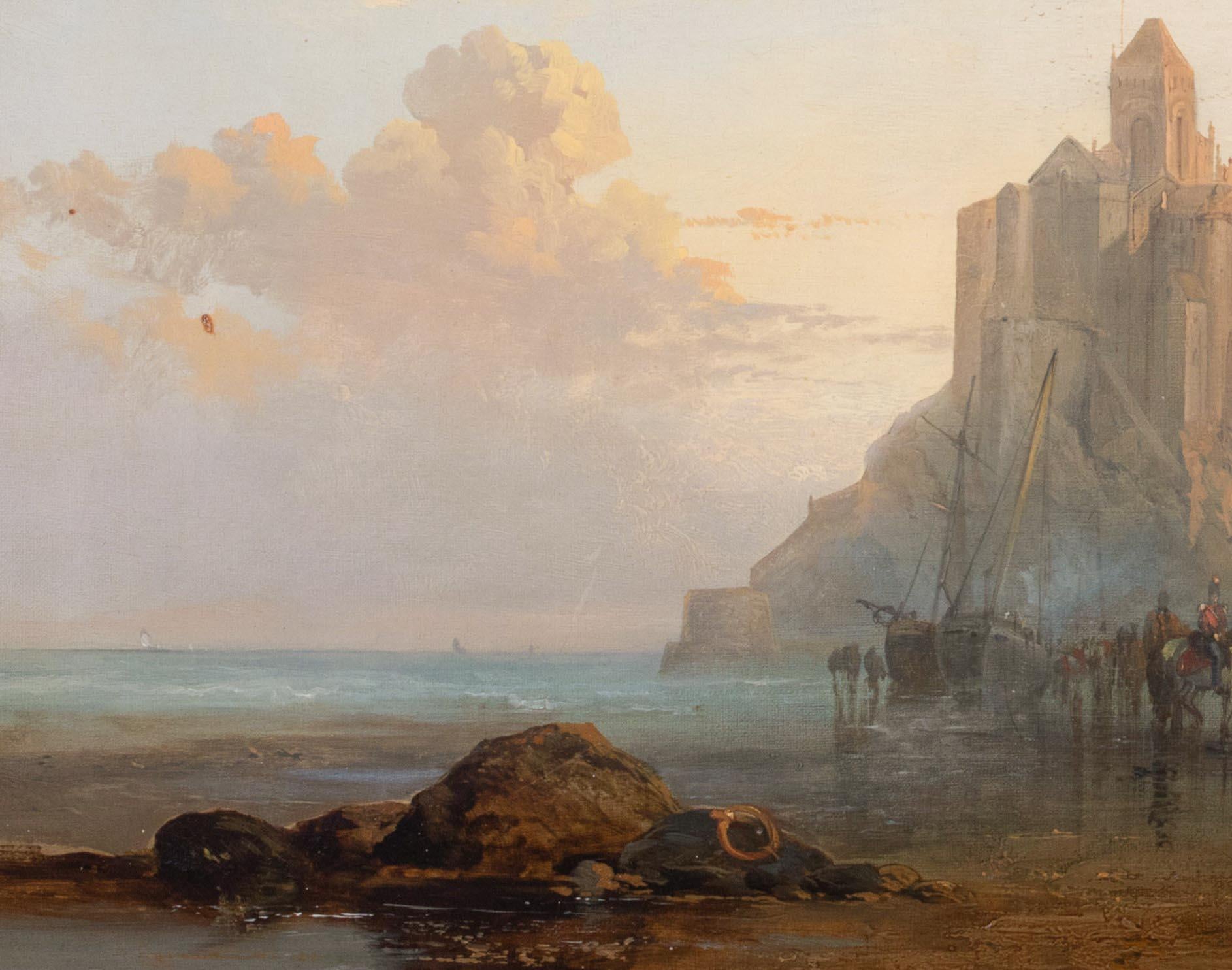 Mont Saint-Michel al tramonto, XIX secolo 3