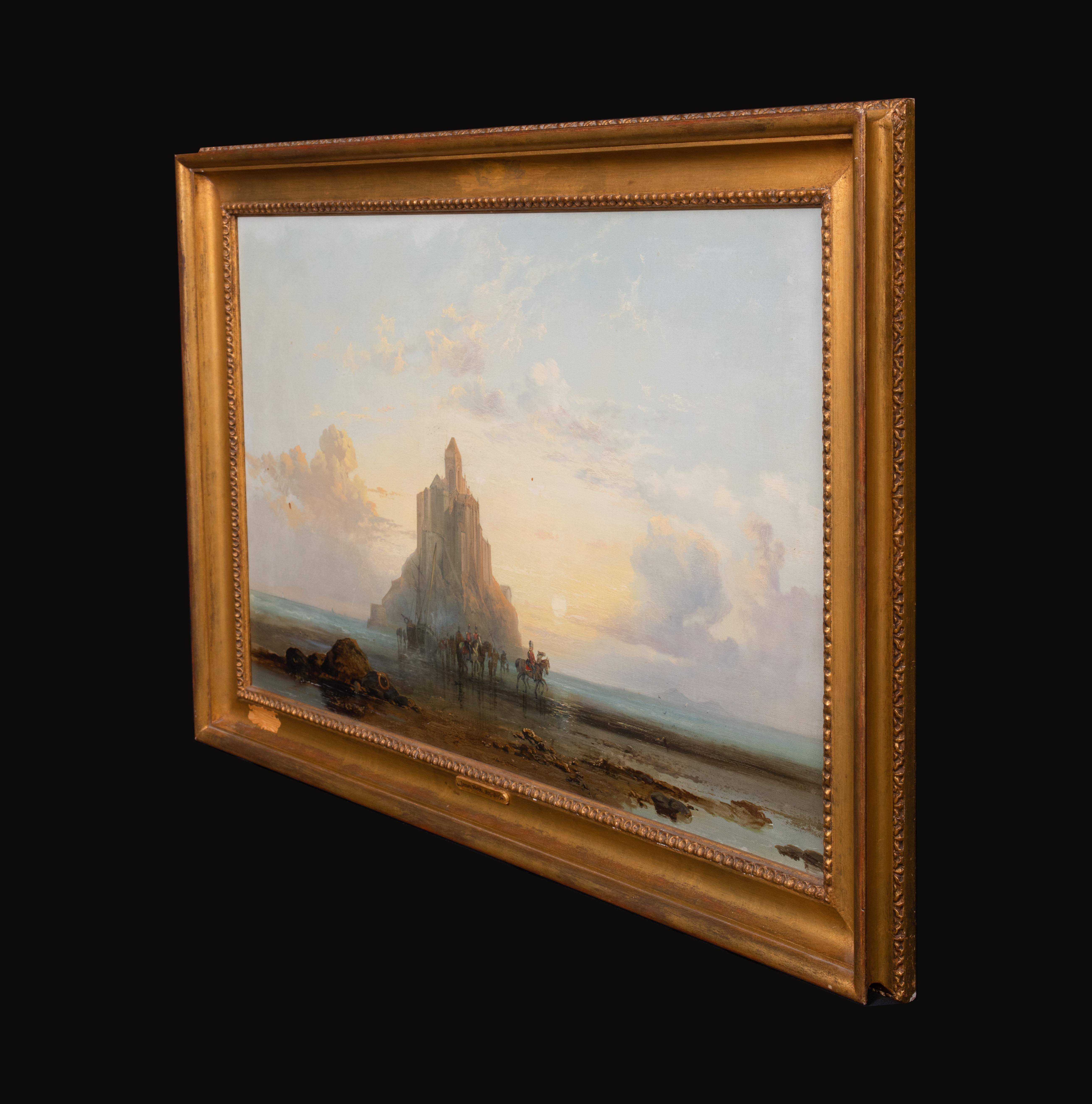 Mont Saint-Michel al tramonto, XIX secolo 5