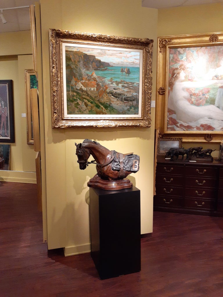 James Whitelaw Hamilton Sundown at the Village For Sale at 1stDibs