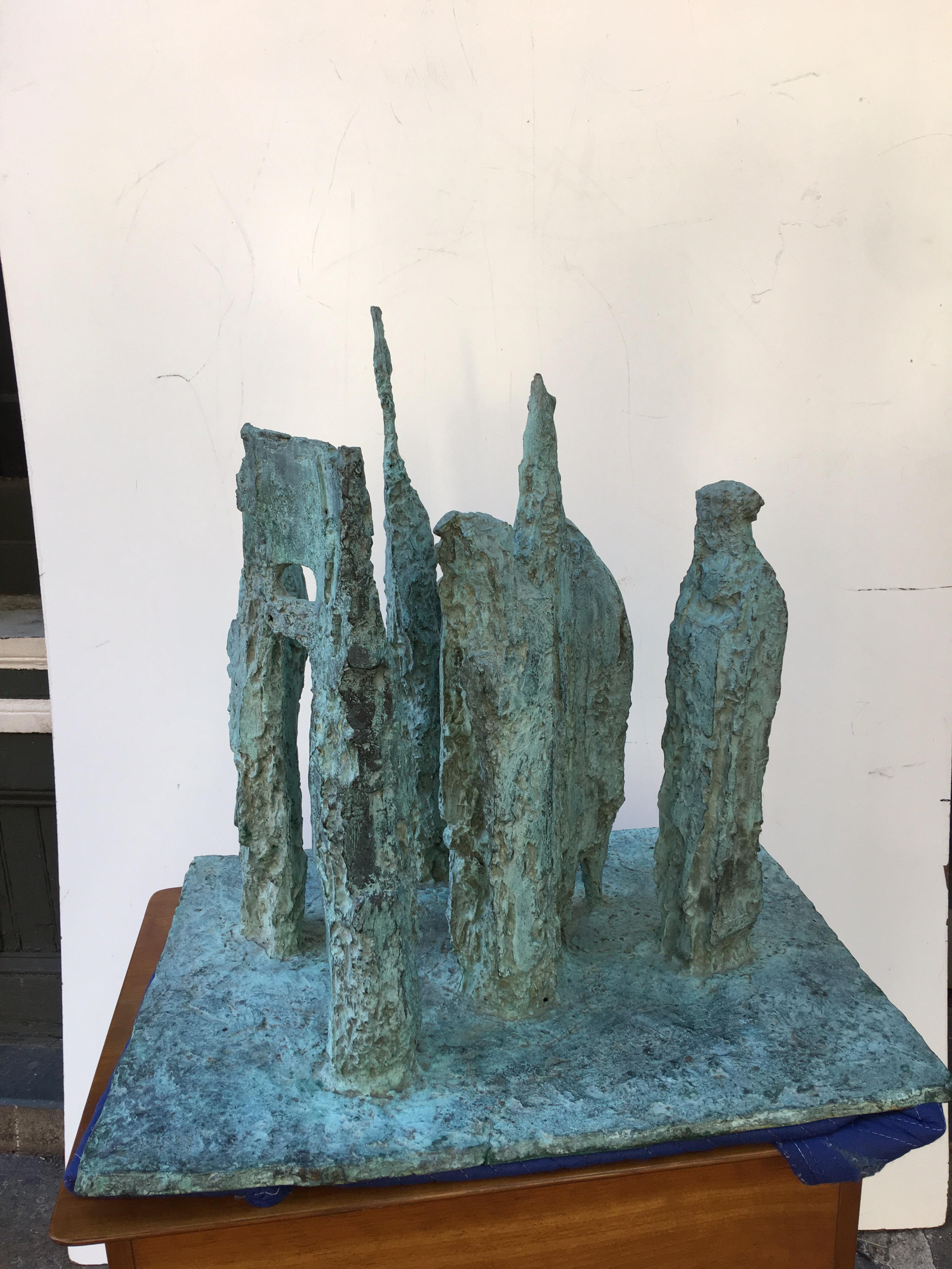James Wines Bronze Sculpture 4