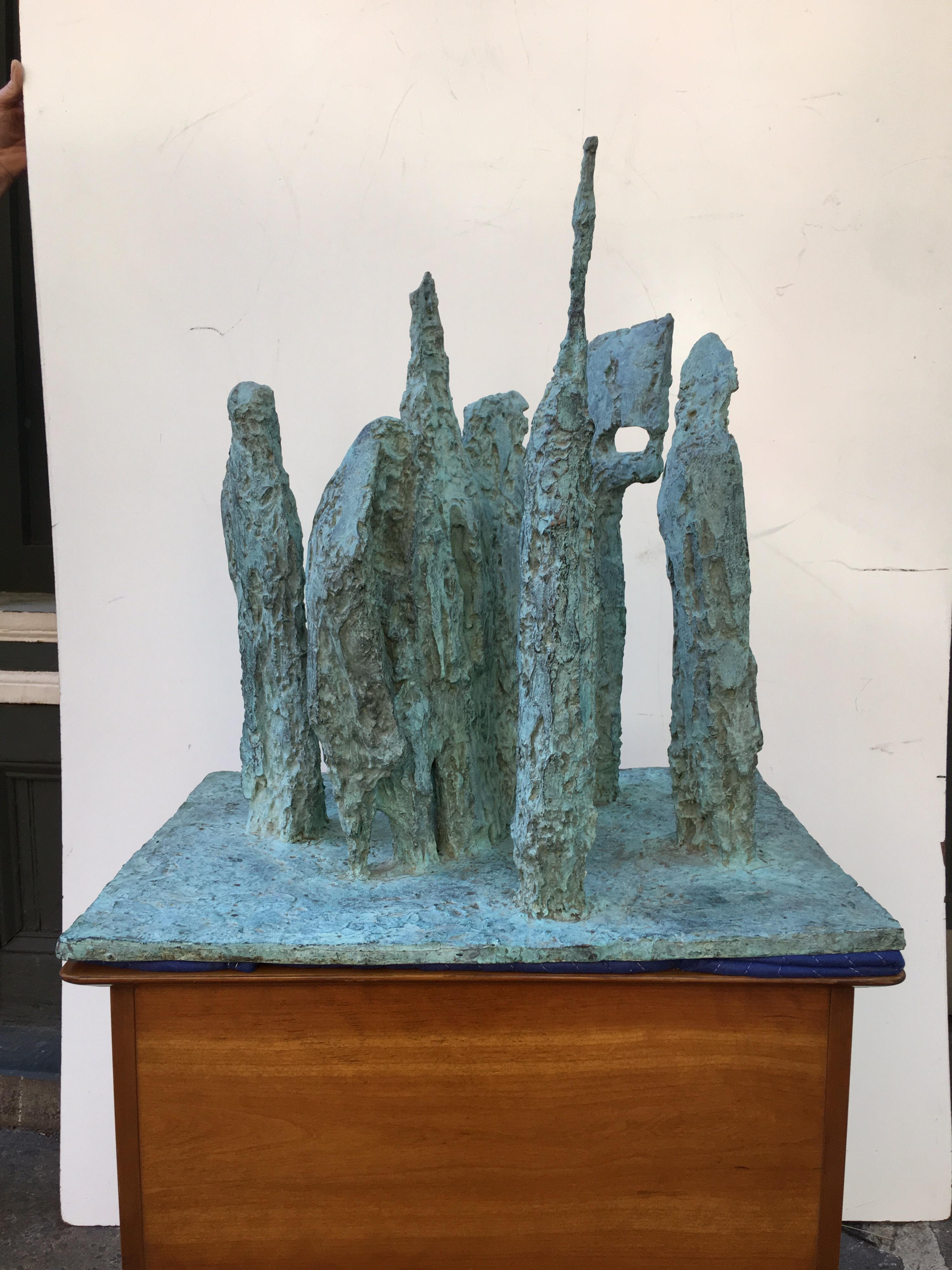 James Wines Bronze Sculpture 5