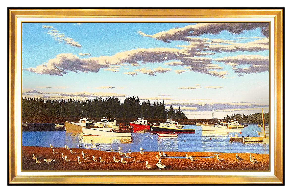 James Wolford Authentic & All Original Large Oil Painting on Canvas, Professionally Custom Framed and listed with the Submit Best Offer option

Accepting Offers Now: The item up for sale is a spectacular and bold Oil Painting on Canvas by Legendary