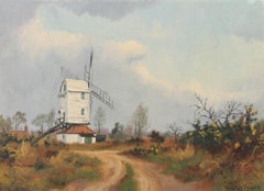 James Wright (b.1935) - Framed 20th Century Oil, Thordness Mill