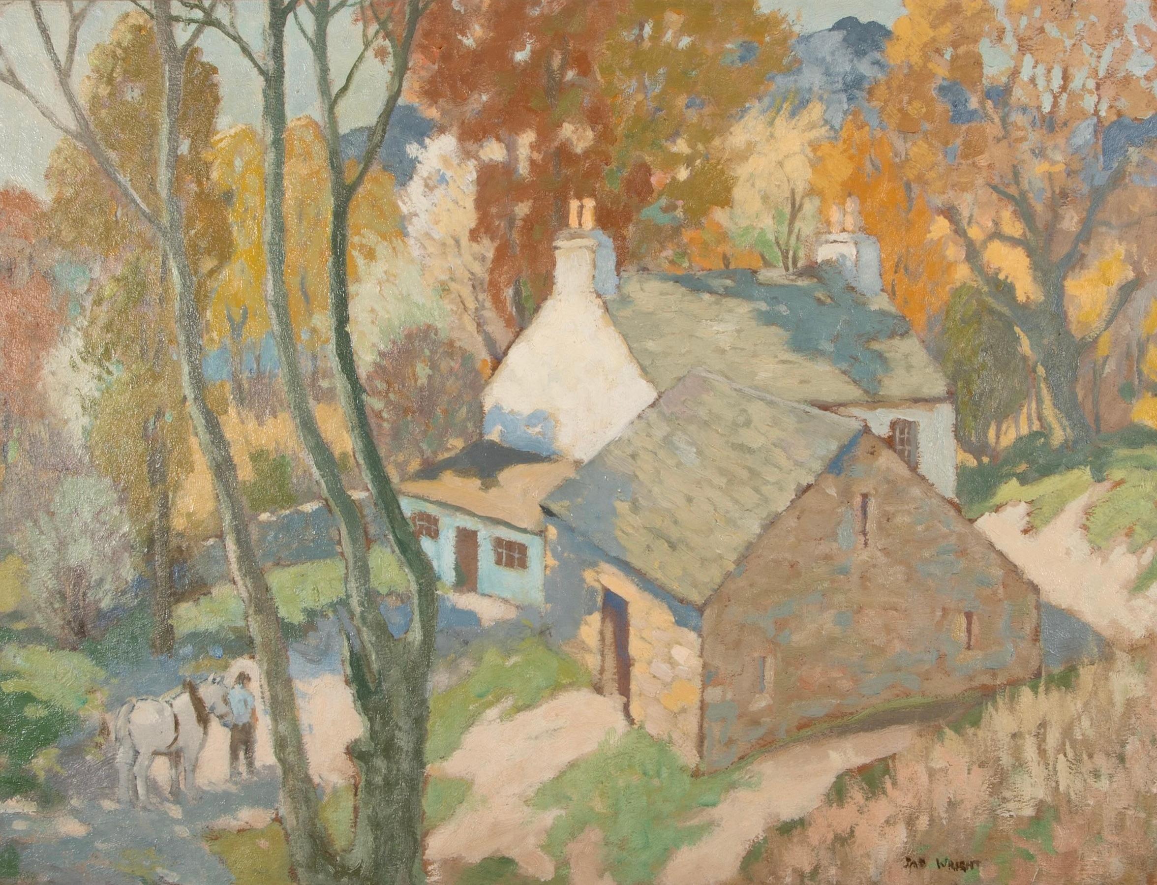 Peter Greenham - Beach Scene, Norfolk Coast, Oil on Board Painting by ...