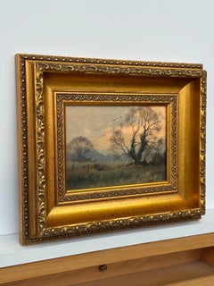 Trees & Fields in the English Countryside by 20th Century Landscape Artist
