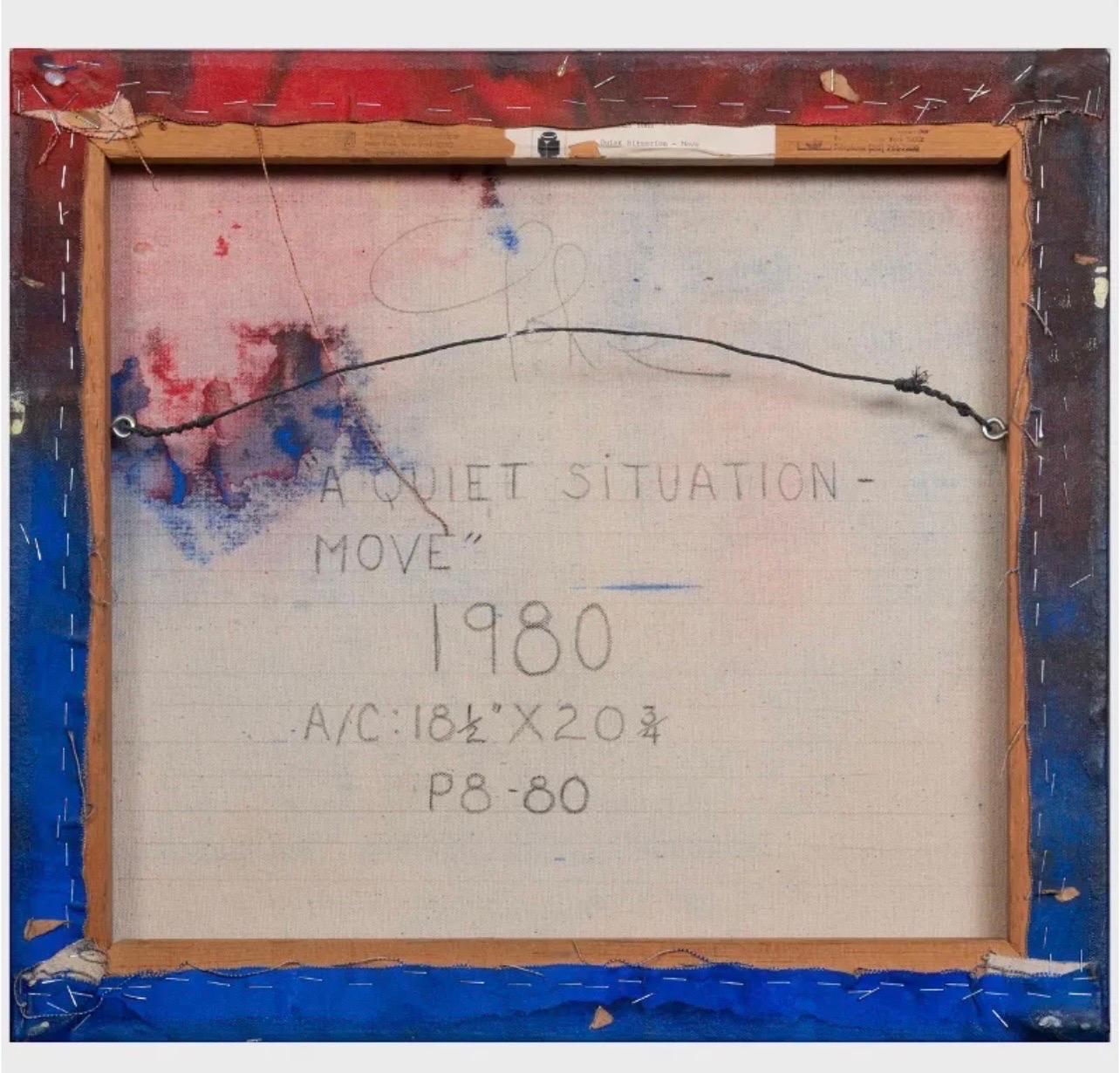 Peinture moderniste américaine d'expressionnisme abstrait Pop Art sur toile James Yohe 12