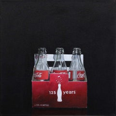 Empty Coke Glass Six Pack