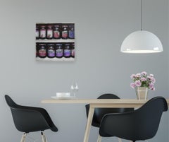 Jelly Aisle - original realism still life oil painting  - contemporary art