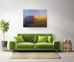 Morning by Morning- original impressionism landscape painting - contemporary art