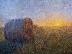 Morning by Morning- original impressionism landscape painting - contemporary art