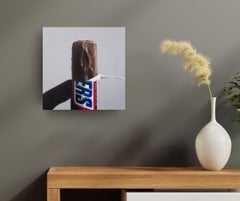 Snickers No. 9 - original realistisches Stillleben Ölgemälde  -Zeitgenössische Kunst