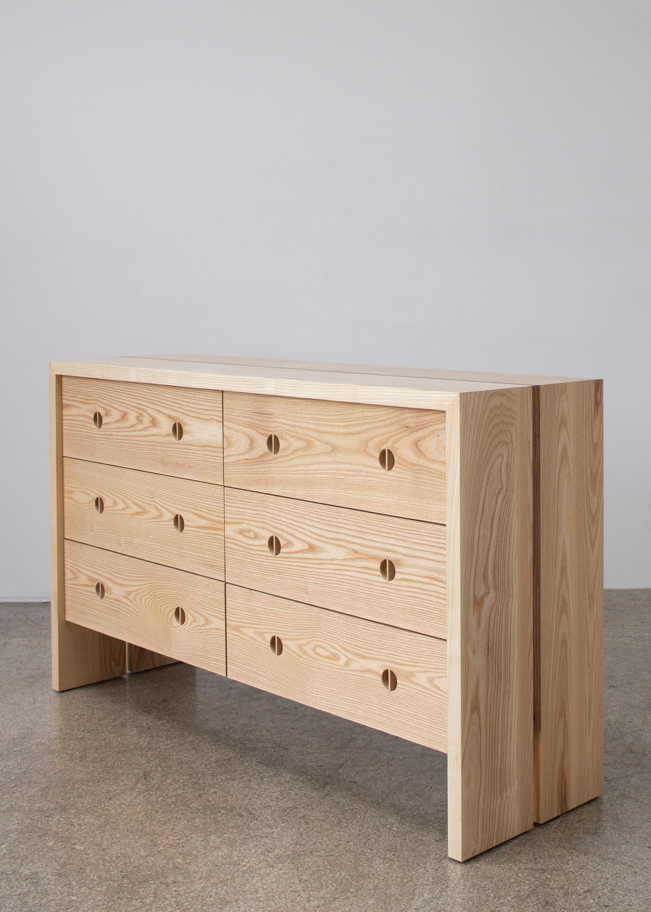 American Jameson Dresser, Solid Ash and Walnut by Lynnea Jean For Sale