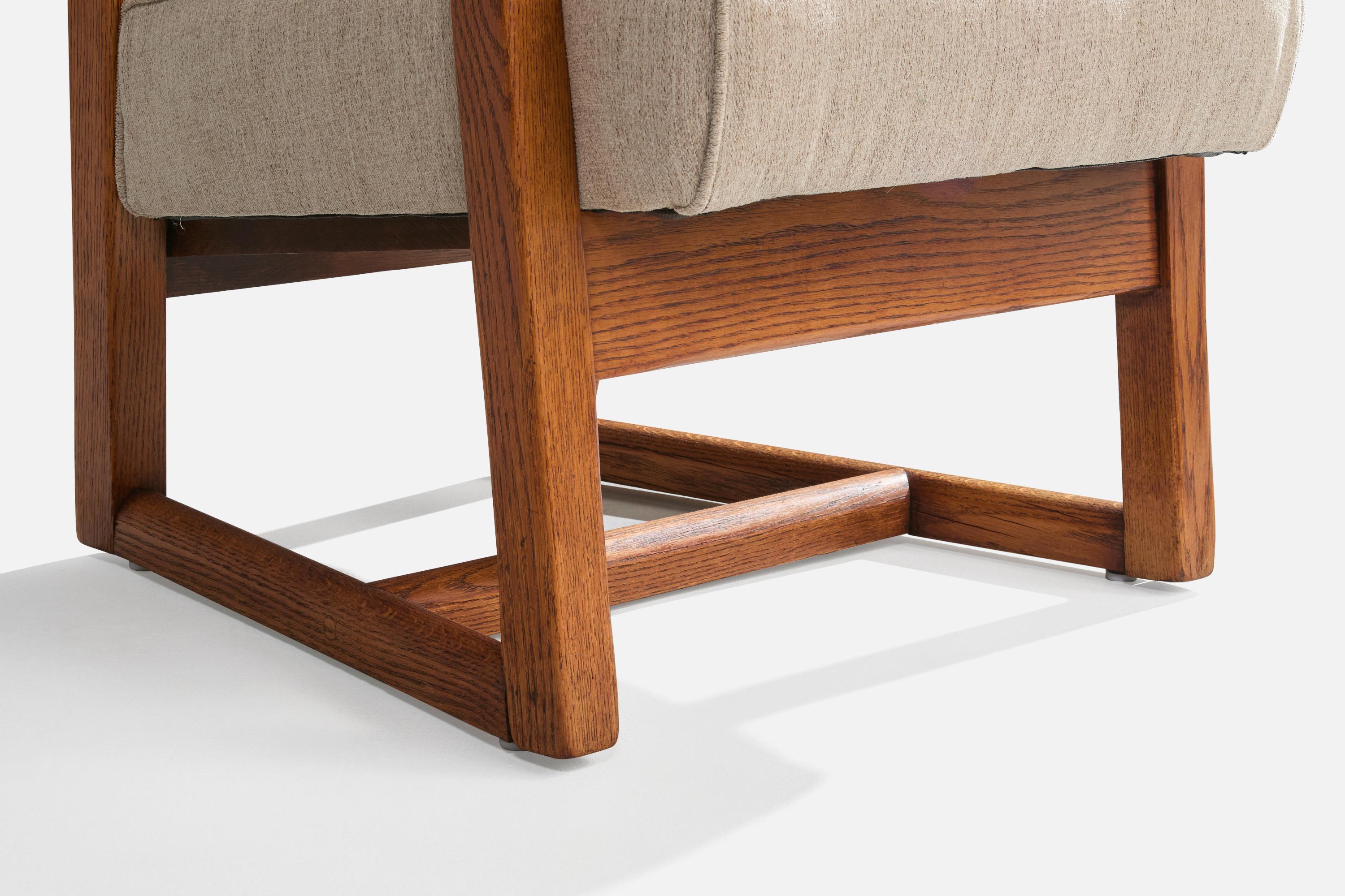 Jamestown Lounge Co., Sedie da salotto, Oak, Tessuto, USA, anni '40 7
