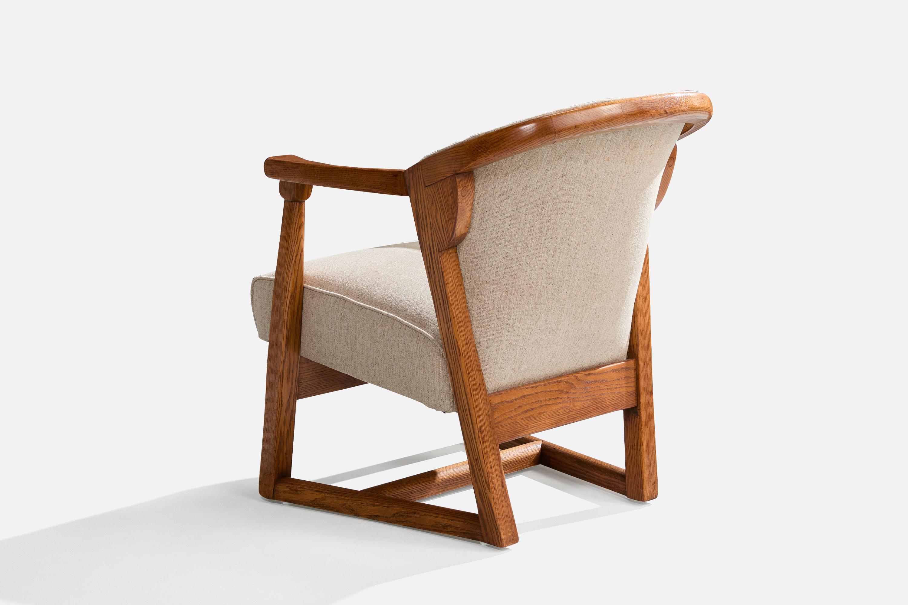 Jamestown Lounge Co., Sedie da salotto, Oak, Tessuto, USA, anni '40 1