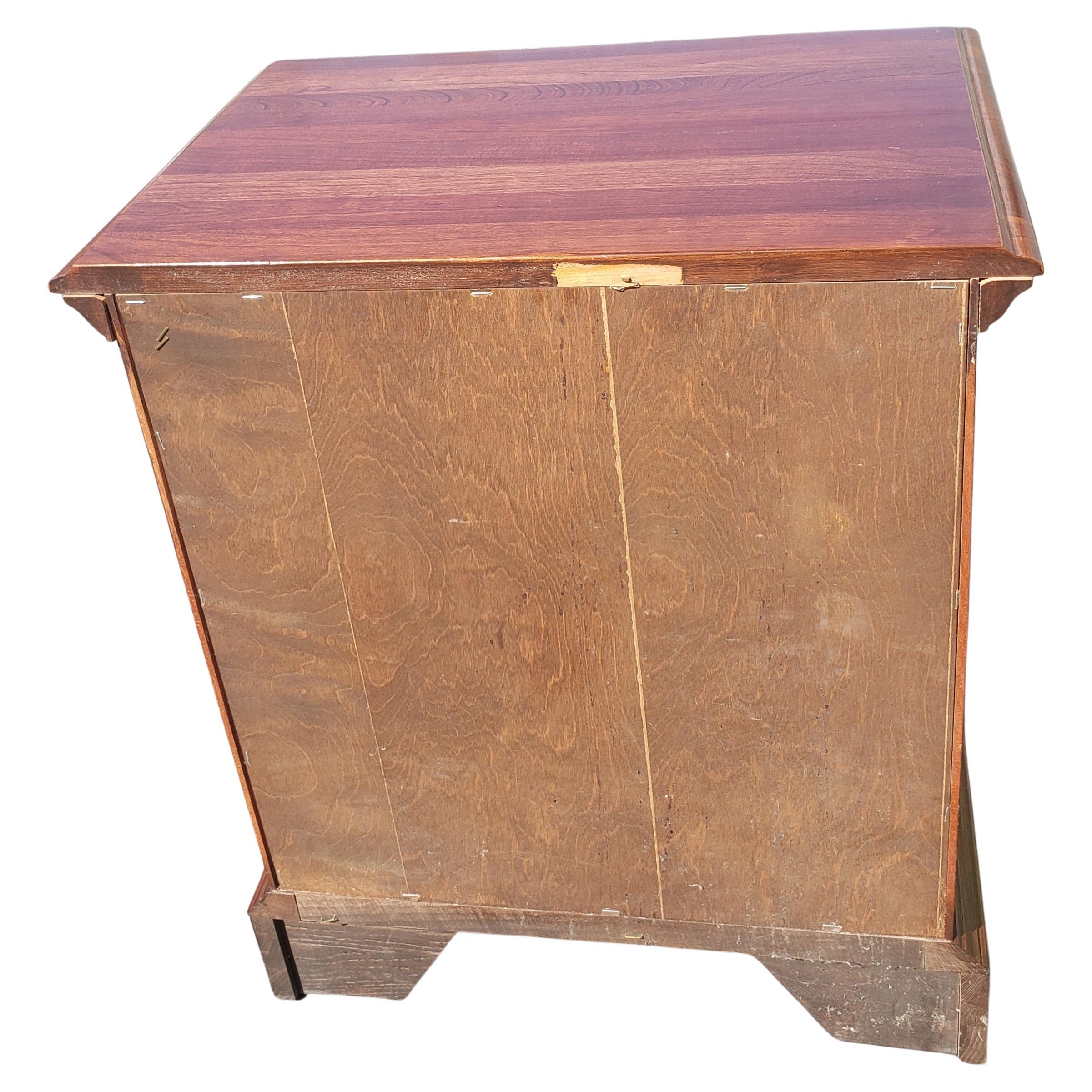 Varnished Jamestown Sterling Solid Cherry Single Drawer Nightstand