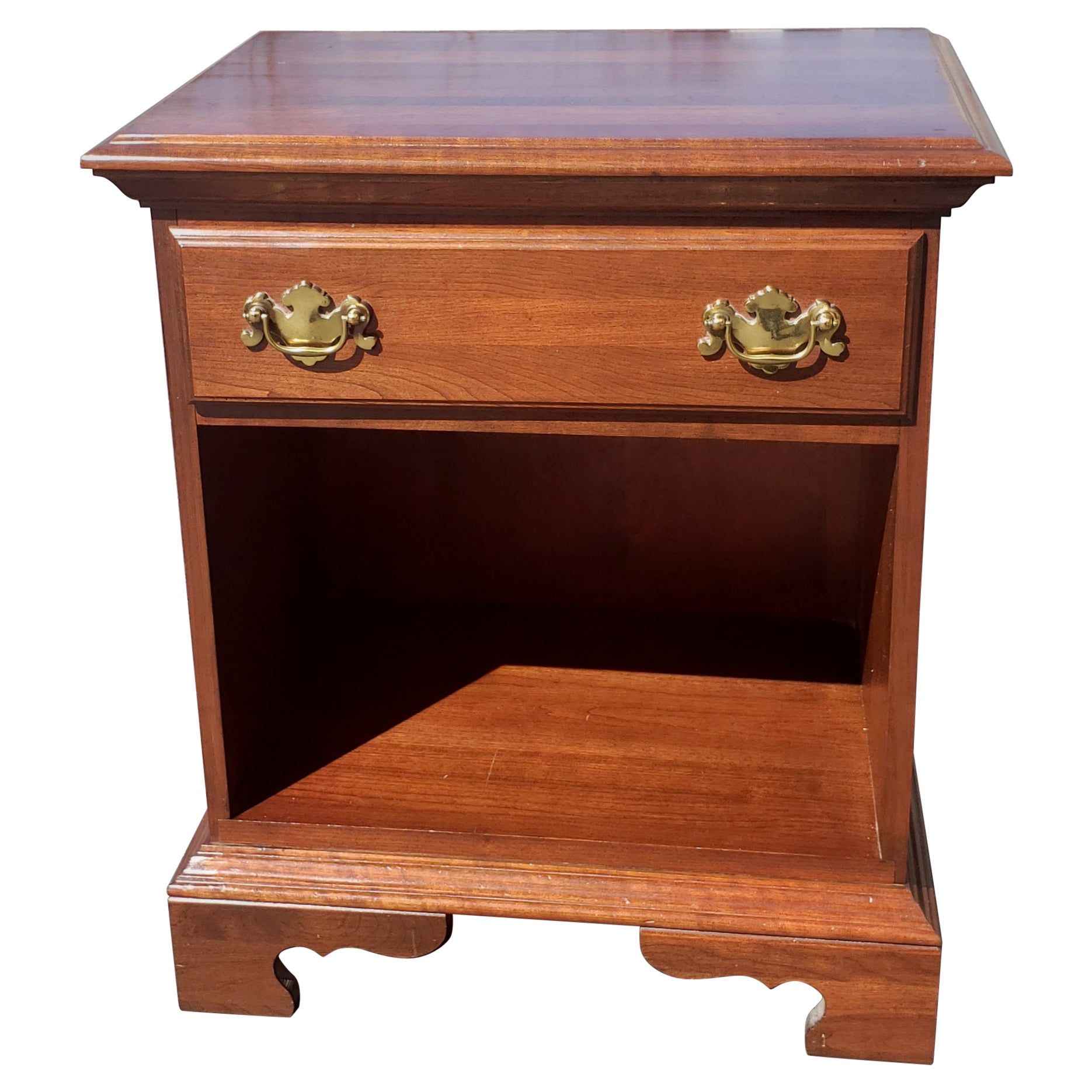 Jamestown Sterling Solid Cherry Single Drawer Nightstand