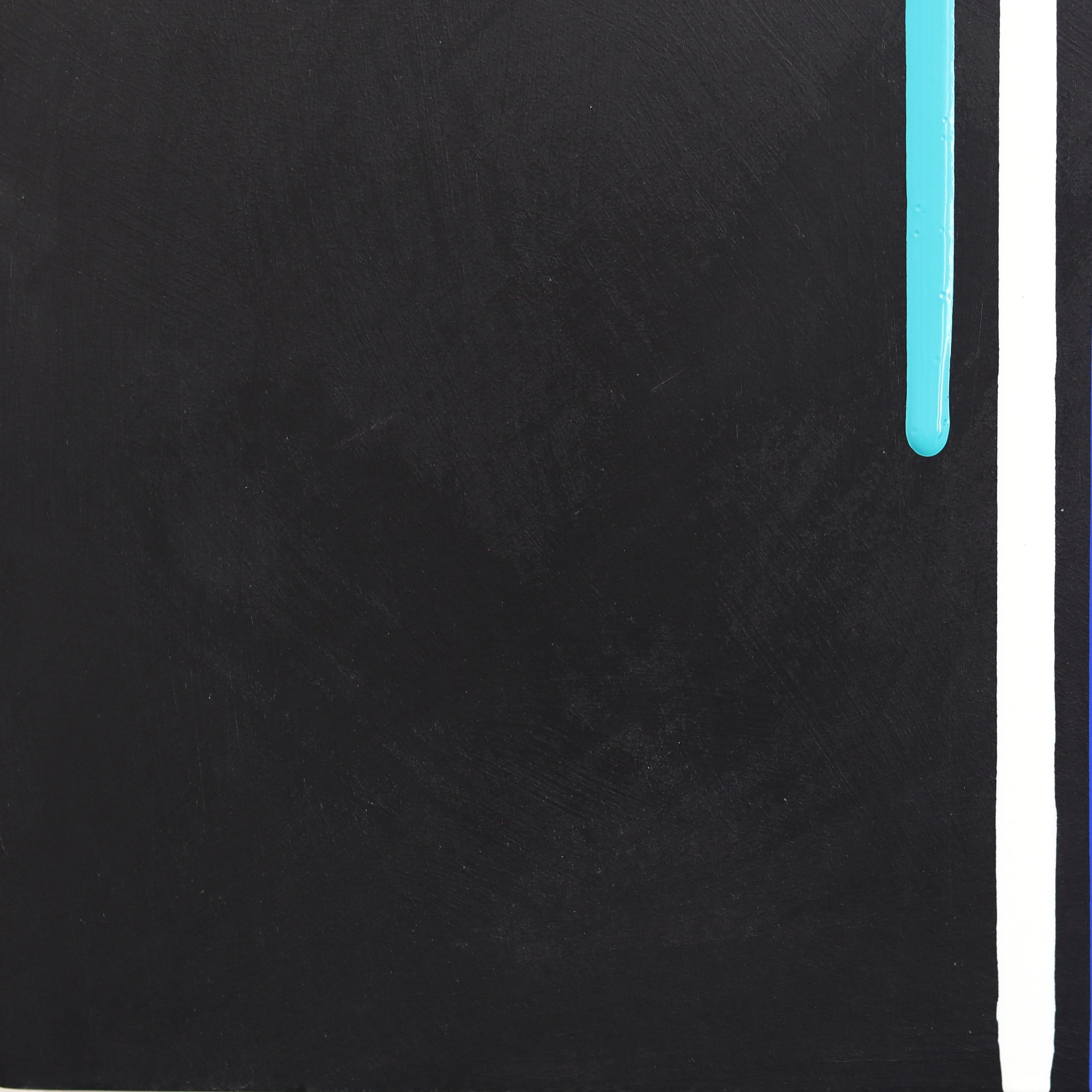 Black Drip II - Colorful Abstract Figurative Sculptural Contemporary Artwork For Sale 4