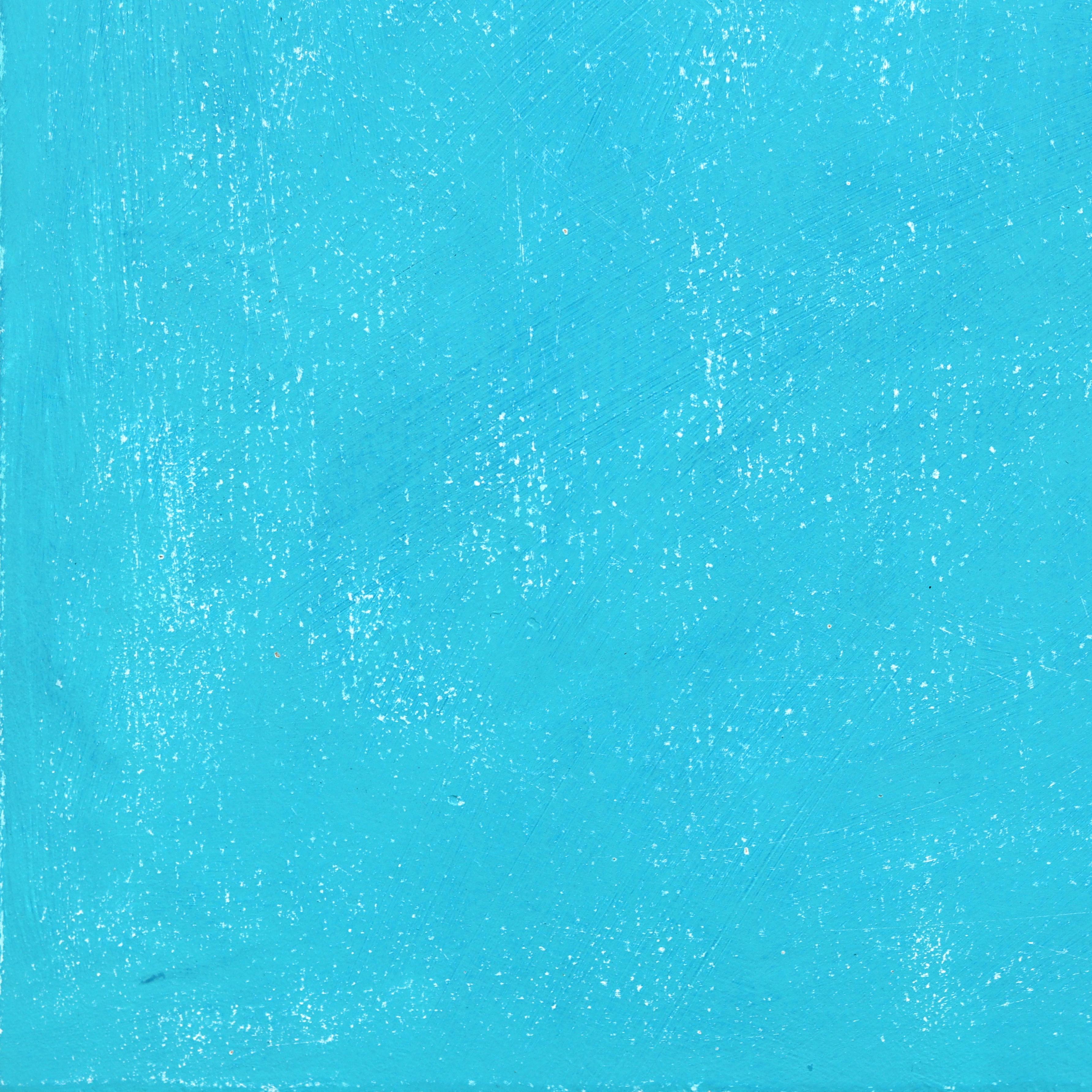 Ach du Scheiße! Red Drip - Lebendige blaue abstrakte skulpturale moderne Kunstwerk im Angebot 2