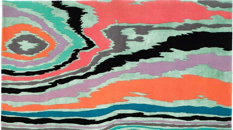 Jamie Rug Jamie Drake, 'Bois' Rug For Sale at 1stDibs