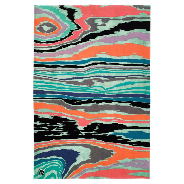 Jamie Rug Jamie Drake, 'Bois' Rug For Sale at 1stDibs