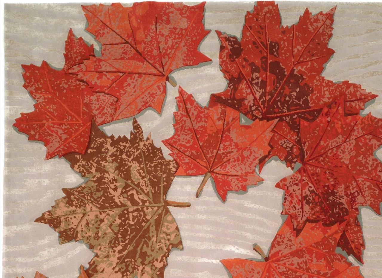 Hand-Knotted Jamie Drake, 'Fall' Rug For Sale