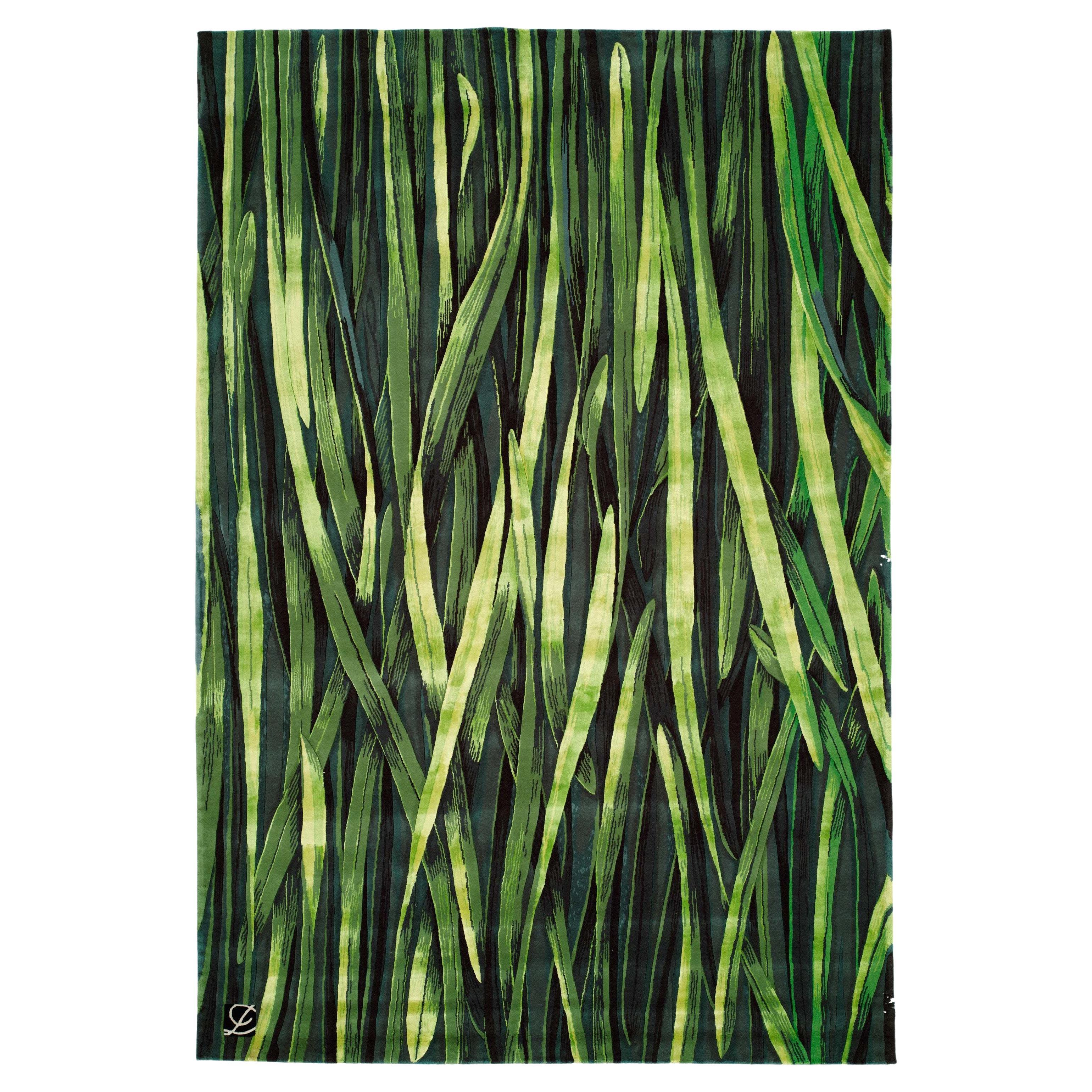 Jamie Drake, 'Summer Three, Green' Rug For Sale