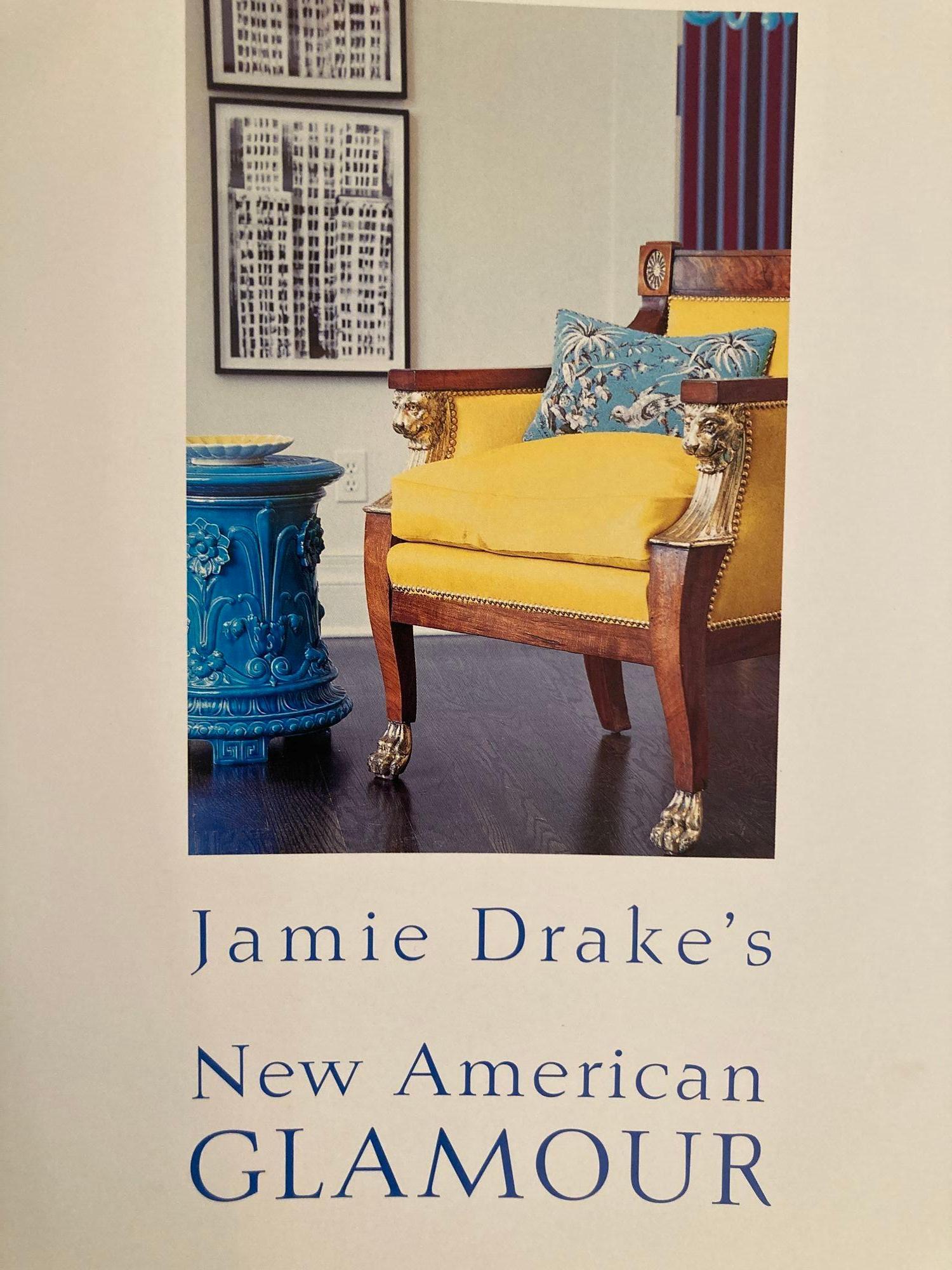 Américain Jamie Drake - « New American Glamour », première édition à couverture rigide en vente